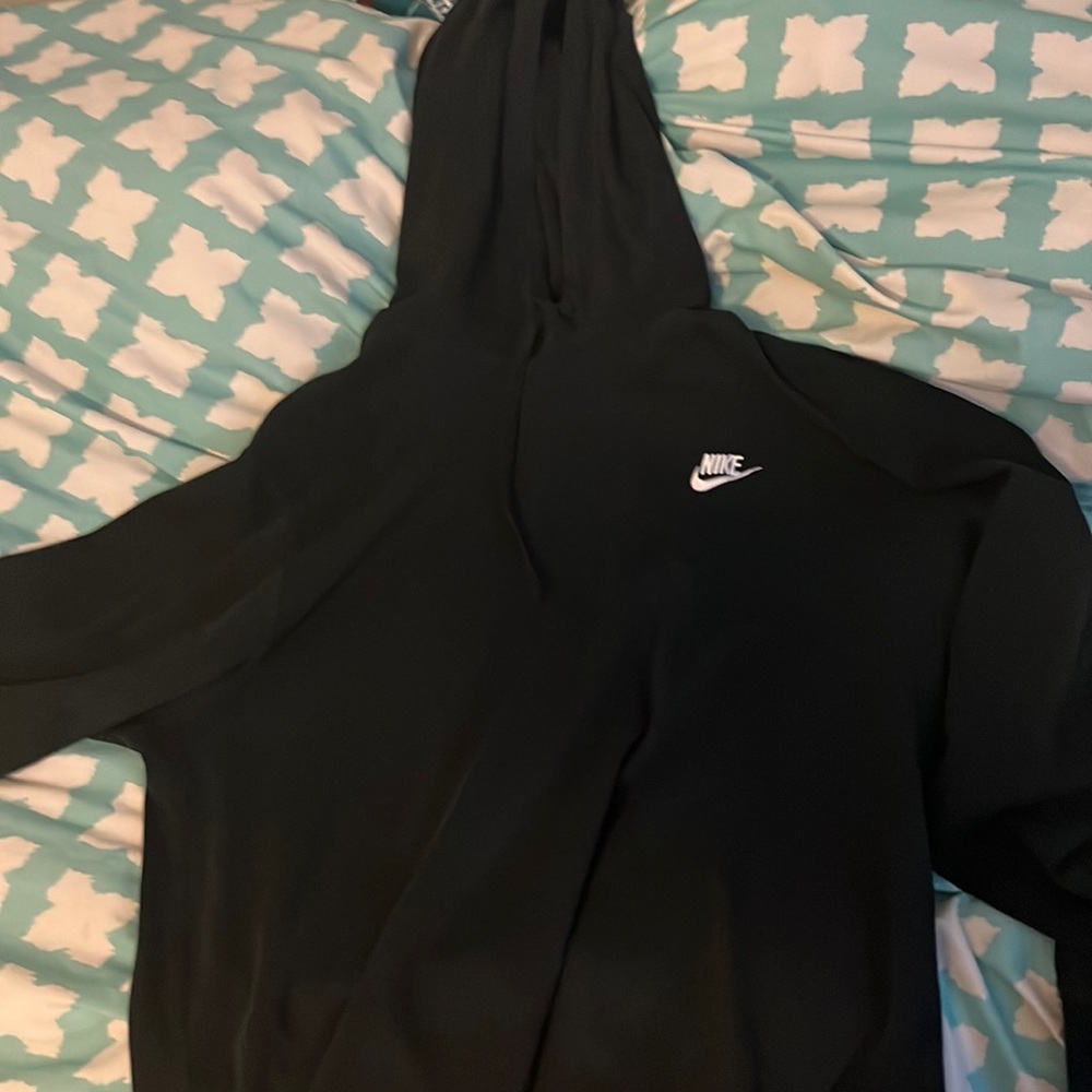 Large black Nike hoodie